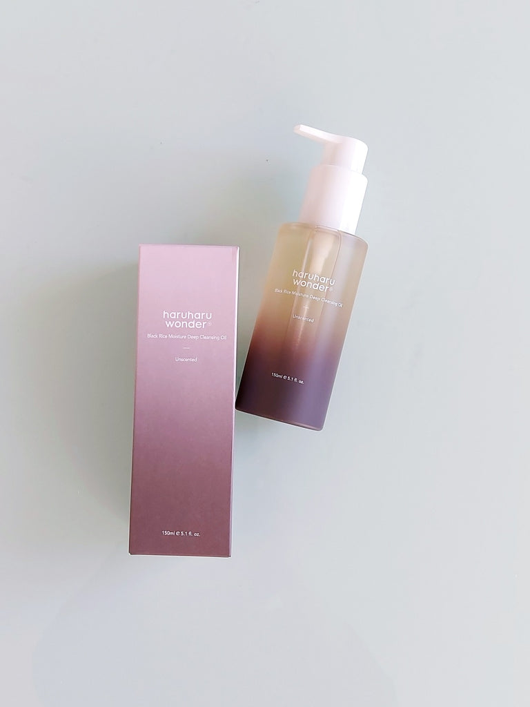 Haruharu Wonder Black Rice Moisture Deep Cleansing Oil
