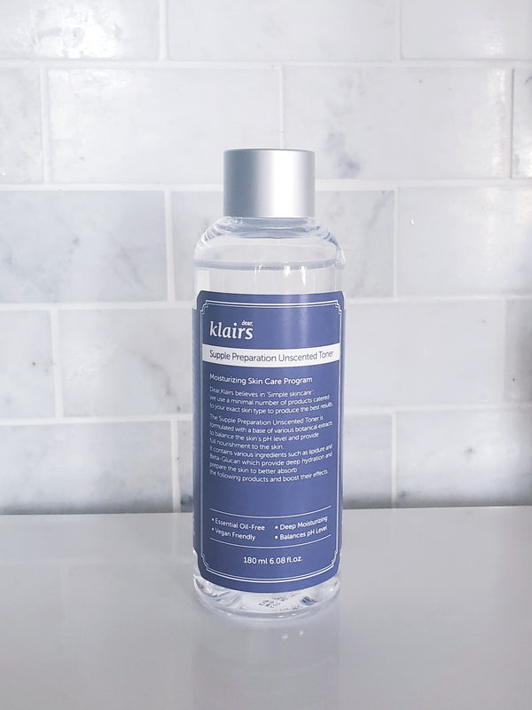 Klairs Supple Preparation Unscented Toner