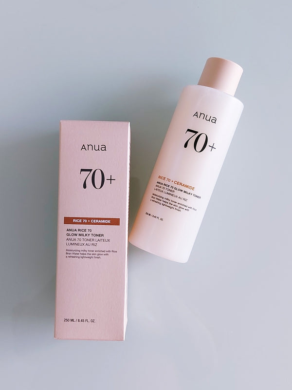 Anua rice glow milky toner