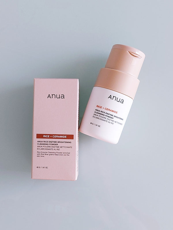 Anua rice ceramide cleansing powder