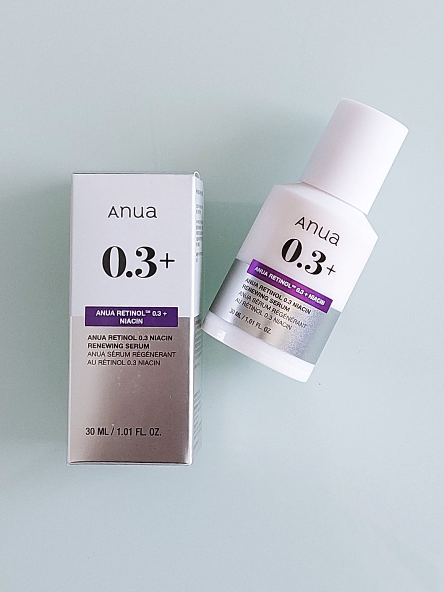 Anua RETINOL 0.3 NIACIN SERUM 7本セット Anua | Nano Retinol 0.3% + Niacin Renewing Serum – bambeau.