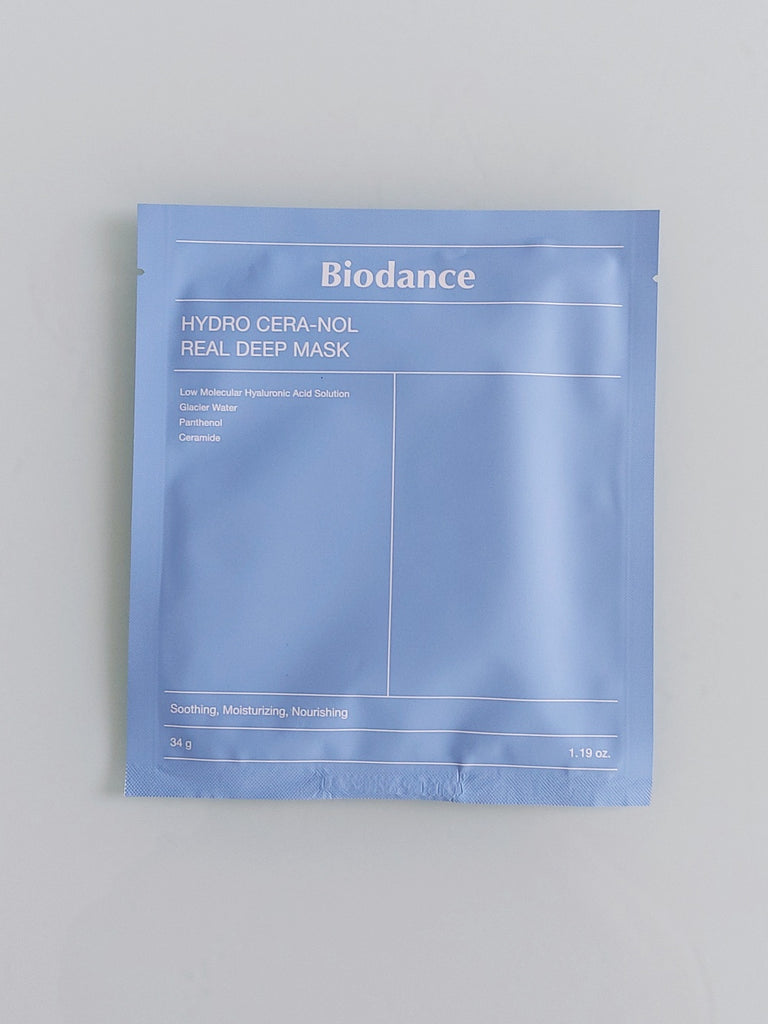 Biodance hydro ceranol real deep mask