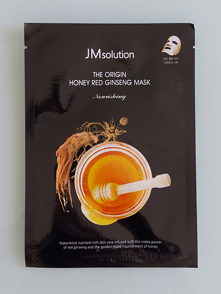 JMSOLUTION THE ORIGIN HONEY RED GINSENG MASK