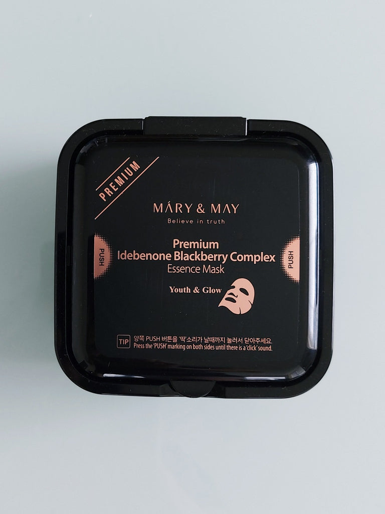 Mary & May Premium Idebenone Blackberry Complex Essence Mask