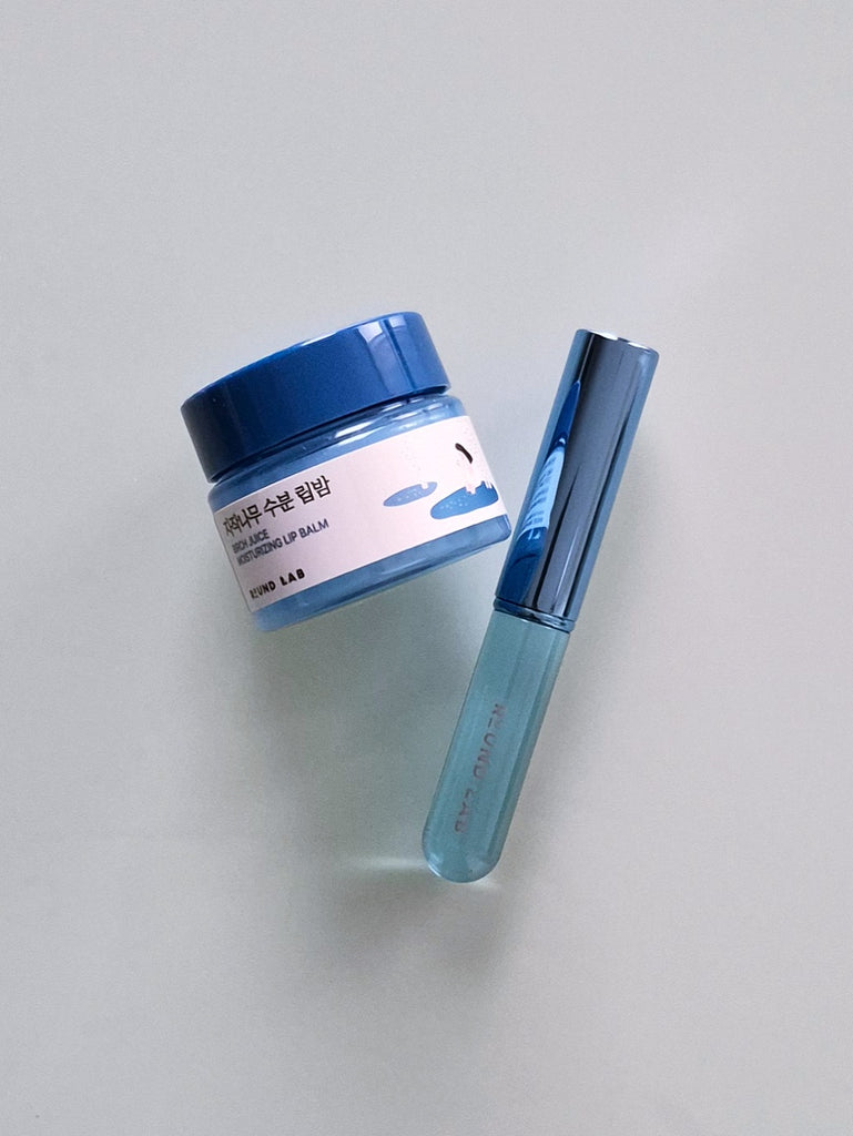Round Lab birch juice lip balm with application stick