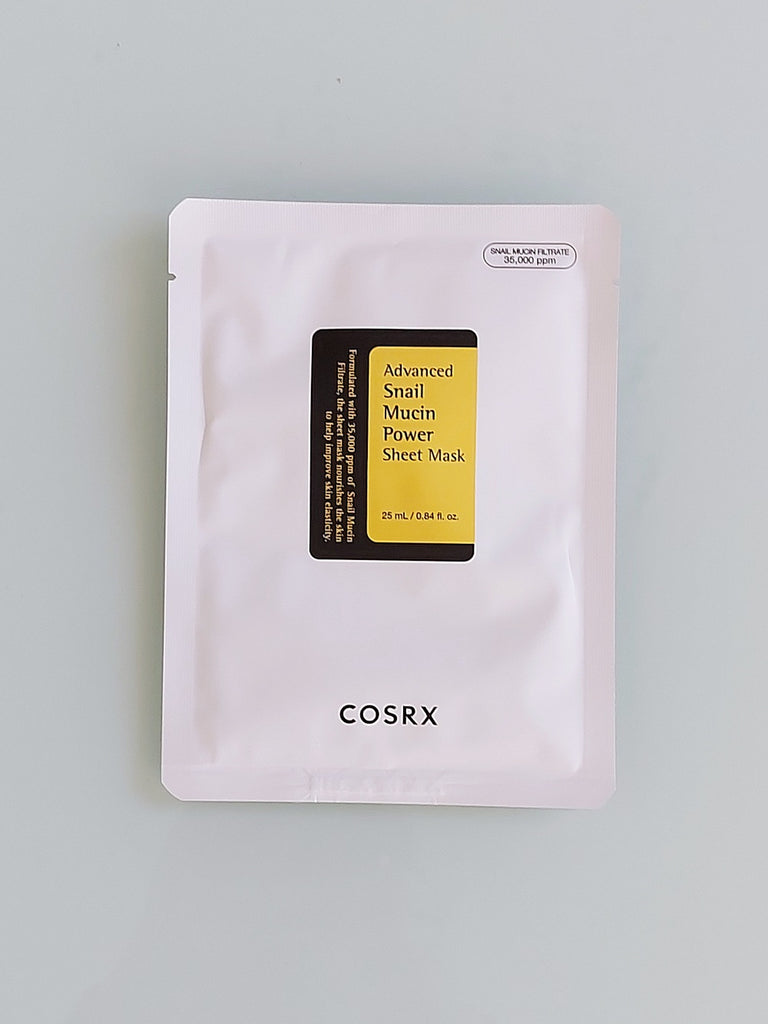 COSRX advanced snail mucin power sheet mask
