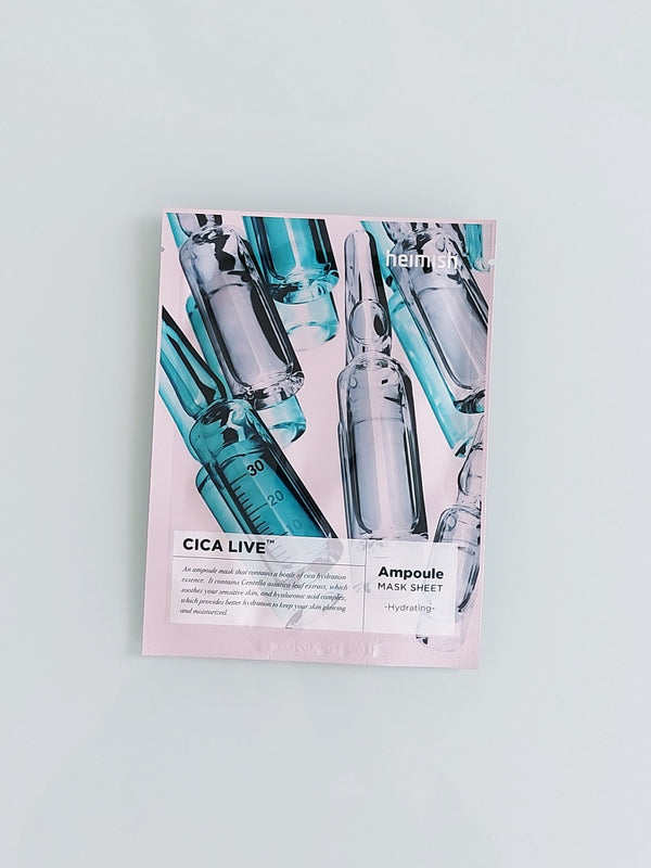 Heimish Cica Live Ampoule Mask