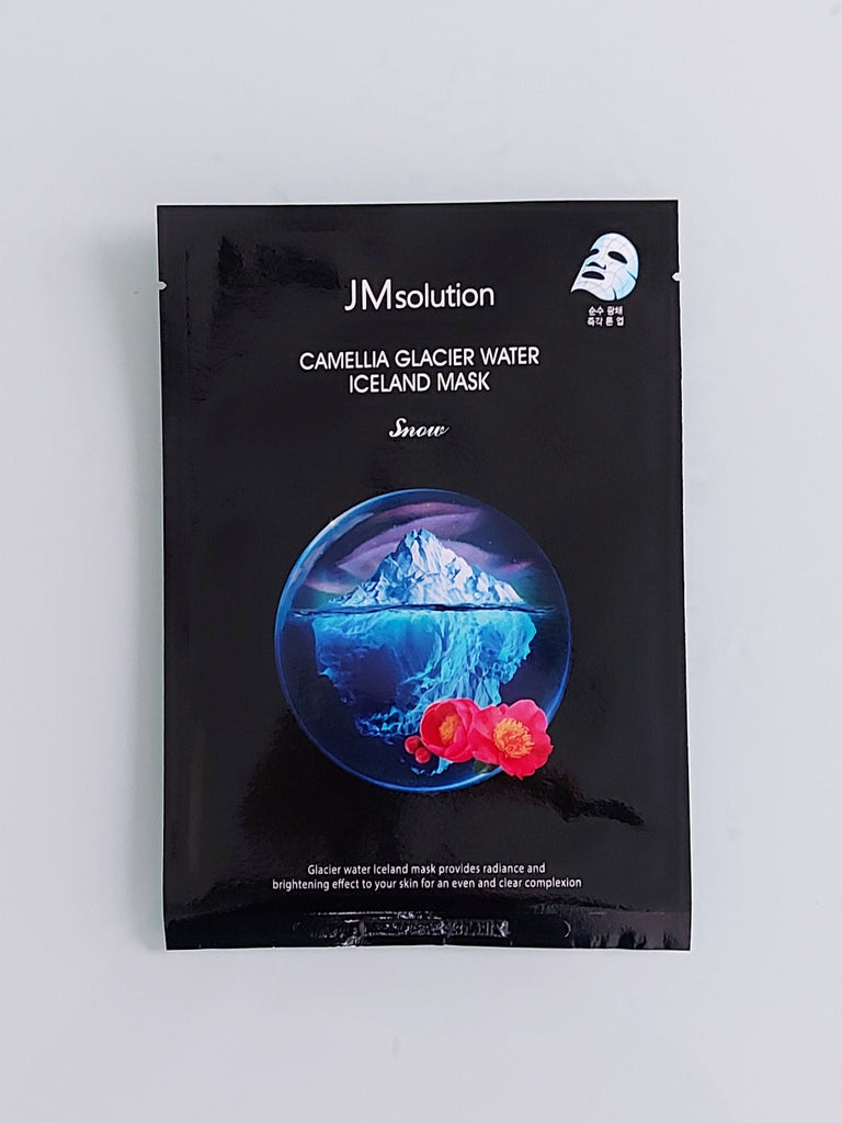 JMsolution Camellia Glacier Water Iceland Mask