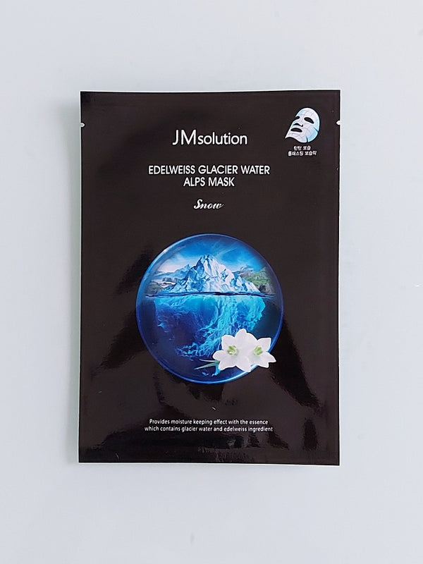 JMsolution Edelweiss Glacier Water Alps Sheet Mask