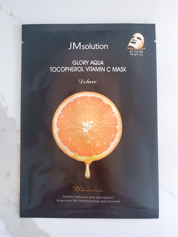 JMsolution Glory Aqua Tocopherol Vitamin C Mask