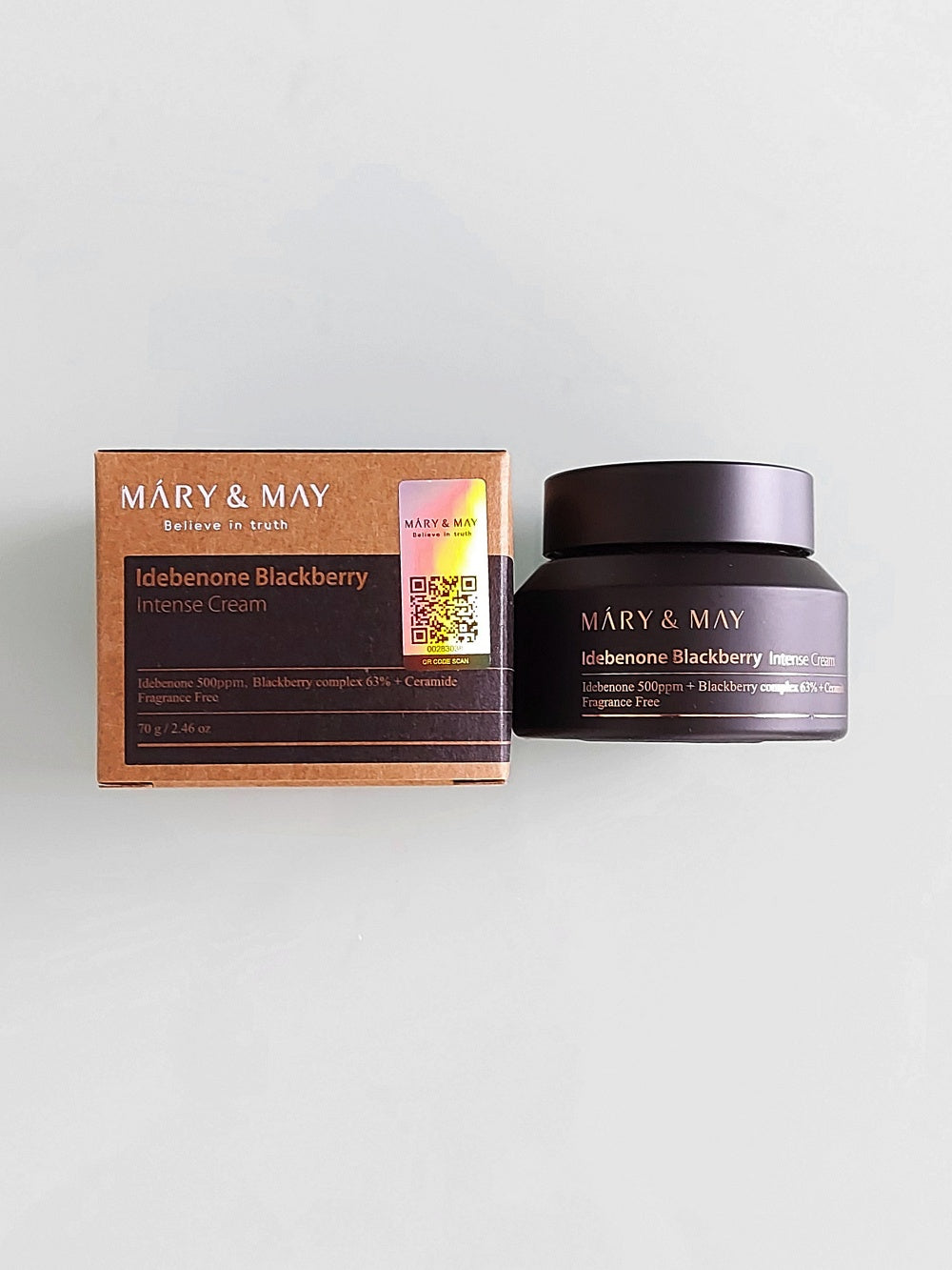 Mary & May Idebenone Blackberry Intense Cream bambeau.